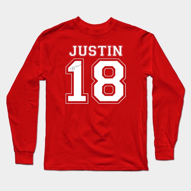 justin jefferson Long Sleeve T-Shirt by youne street